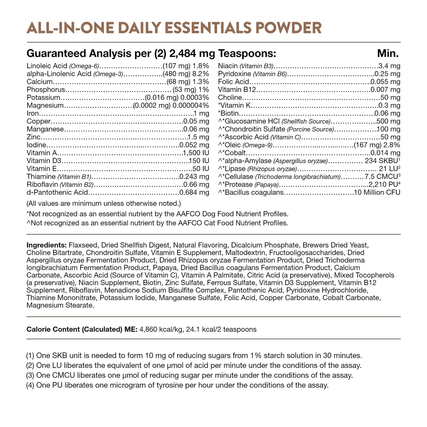 All-In-One Supplement Powder