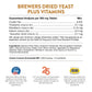 Brewers Dried Yeast With Garlic Chewable Tablets