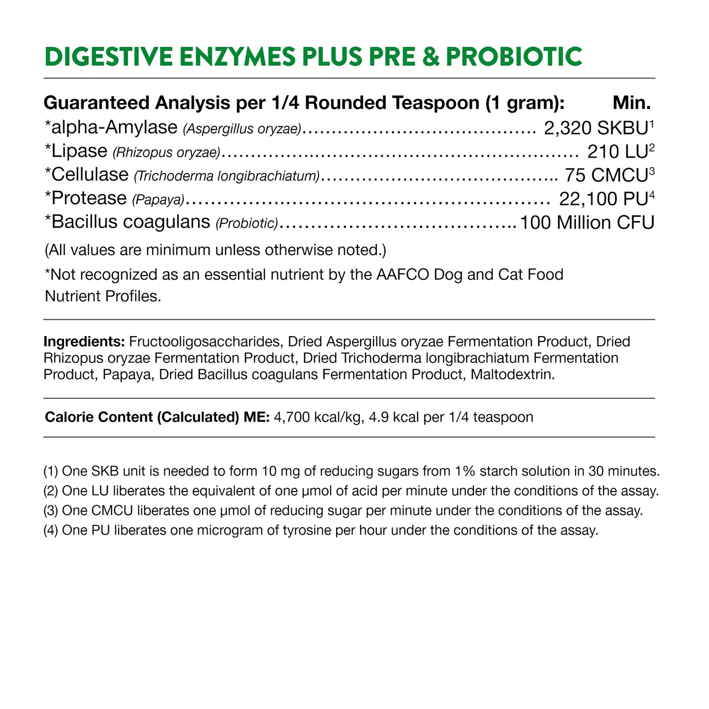 Digestive Enzymes Powder with Prebiotics & Probiotics