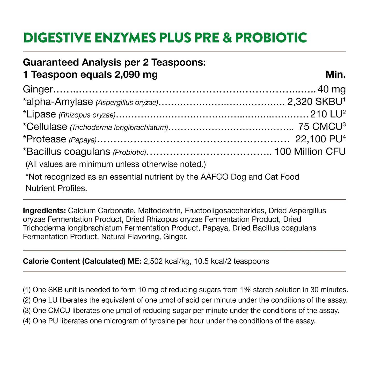 Digestive Enzymes Supplement Powder with Prebiotics & Probiotics