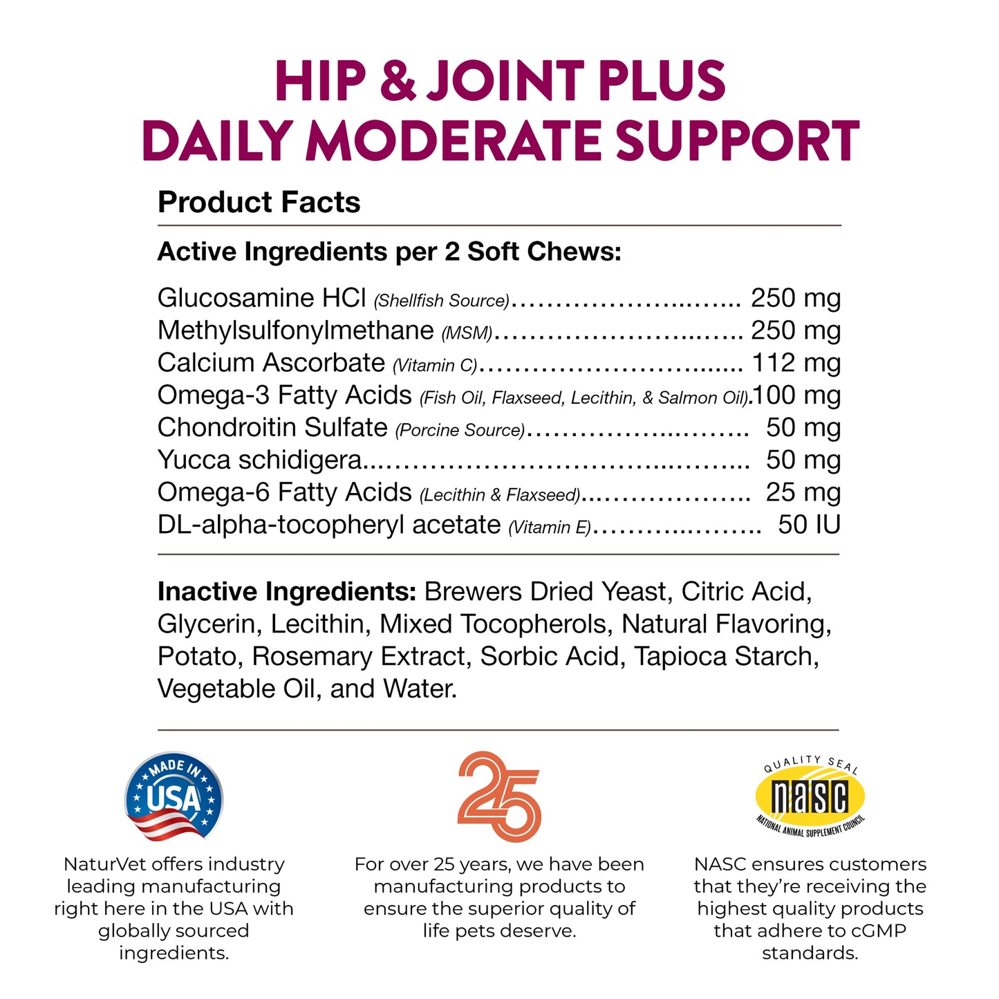 Hip & Joint Plus Soft Chews