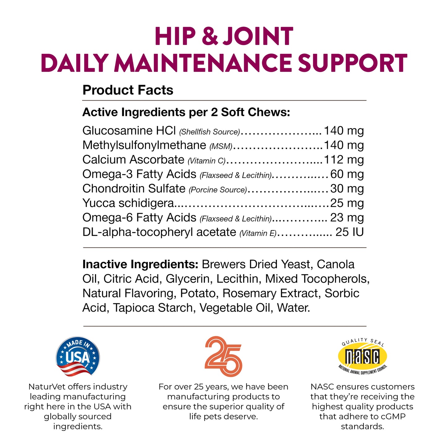 Hip & Joint Soft Chews