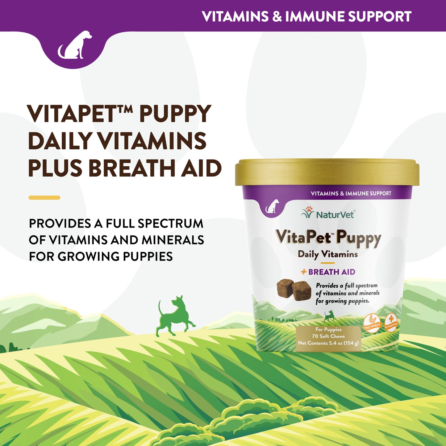 VitaPet™ Puppy Daily Vitamins Soft Chews