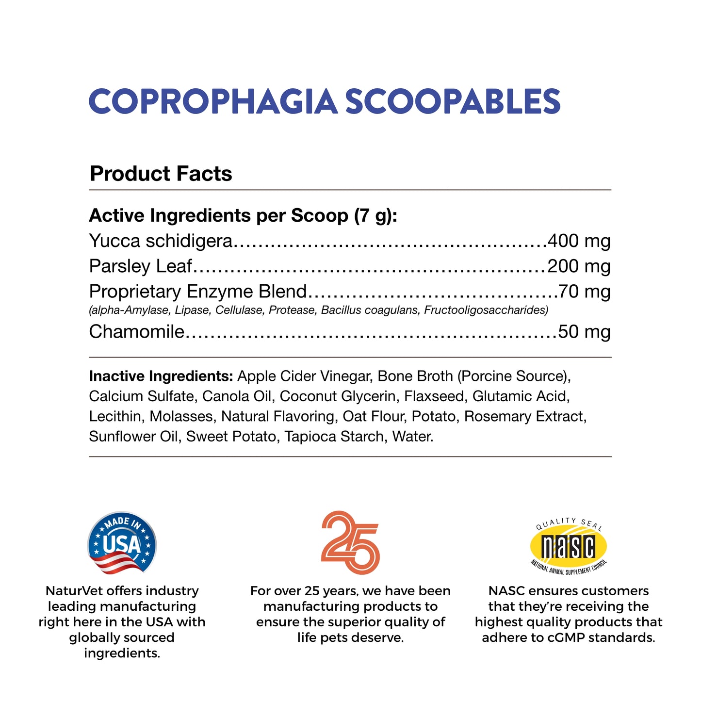Scoopables Coprophagia Stool Eating Deterrent