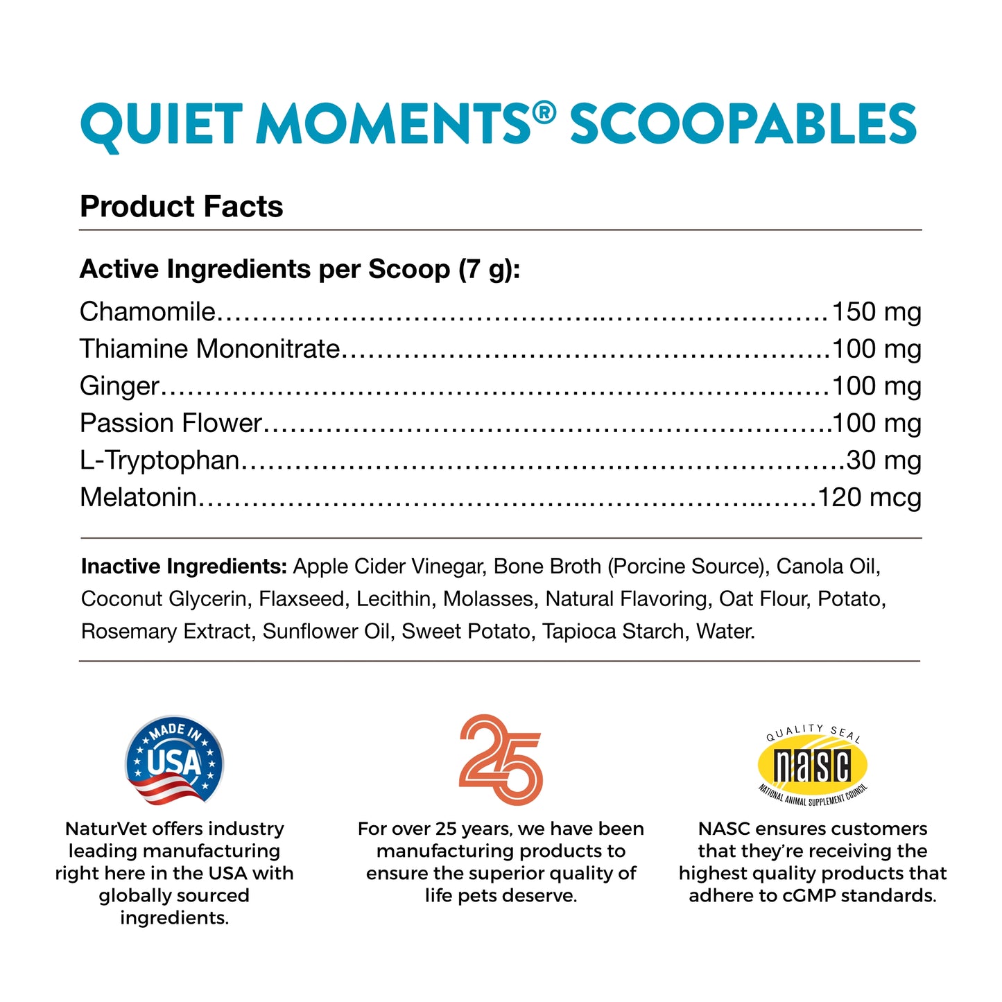 Scoopables Quiet Moments® Calming Aid for Dogs