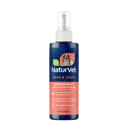 Septiderm-V® Skin Care Lotion Spray for Dogs and Cats