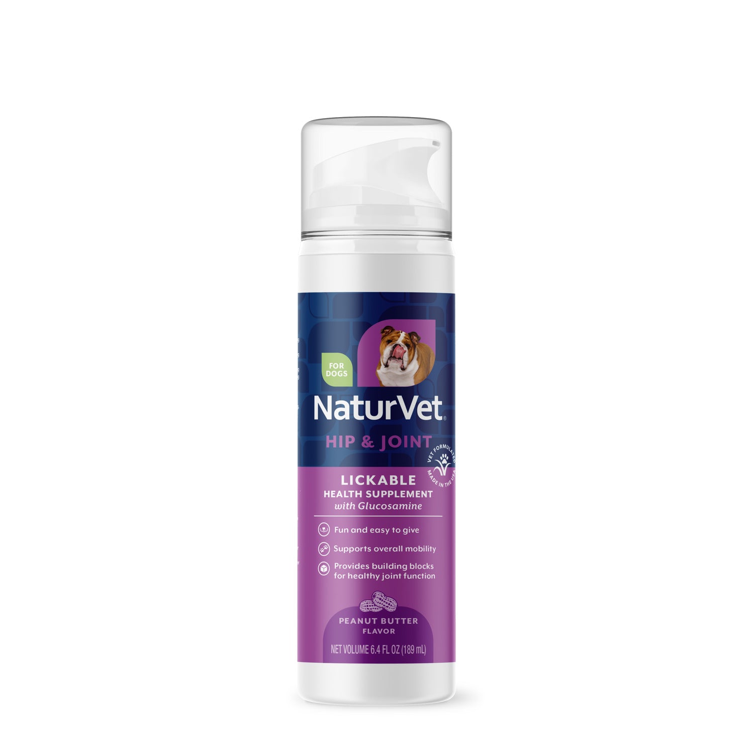 NaturVet Lickable Hip & Joint Health Supplement