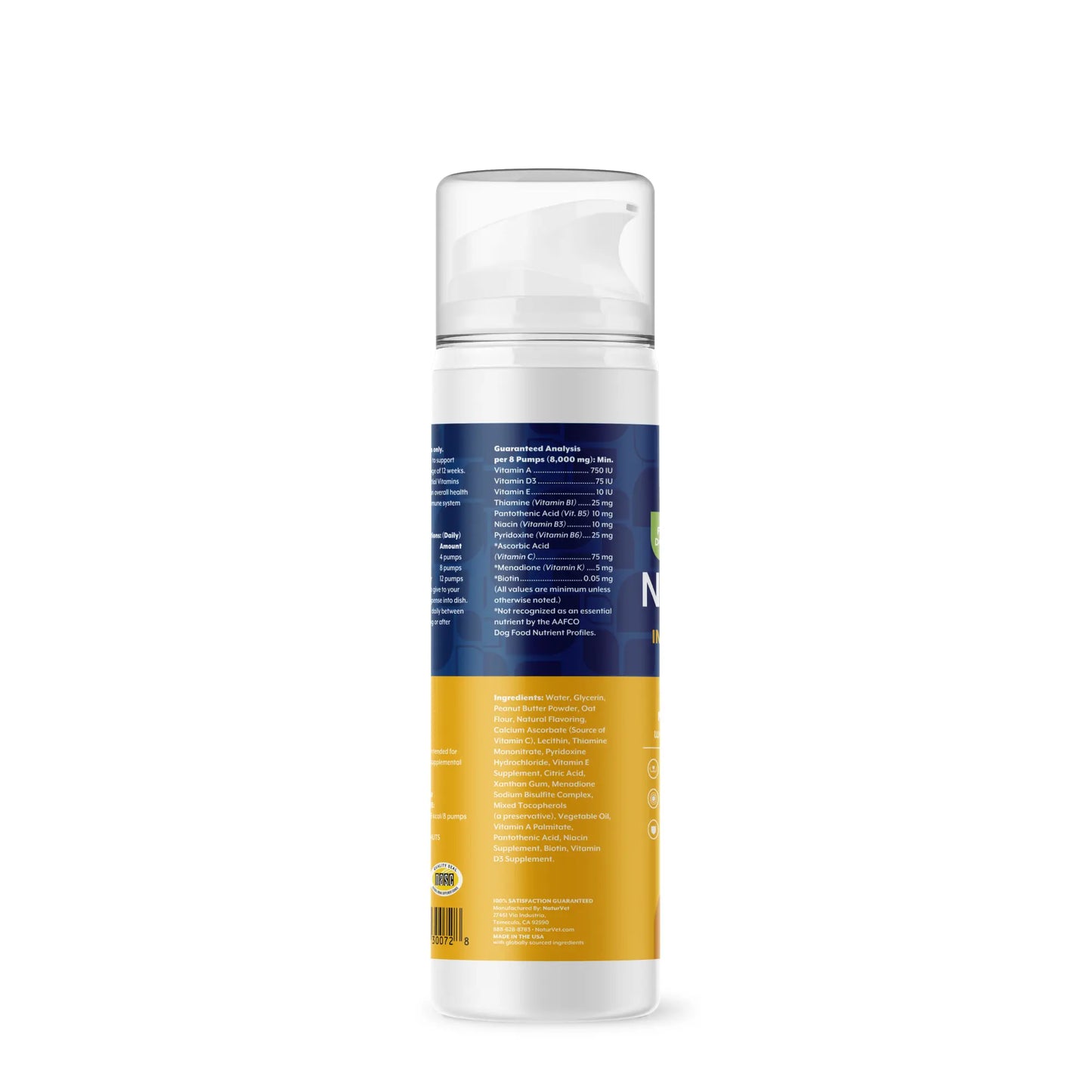 Lickable Multi-Vitamin Immunity Food Supplement