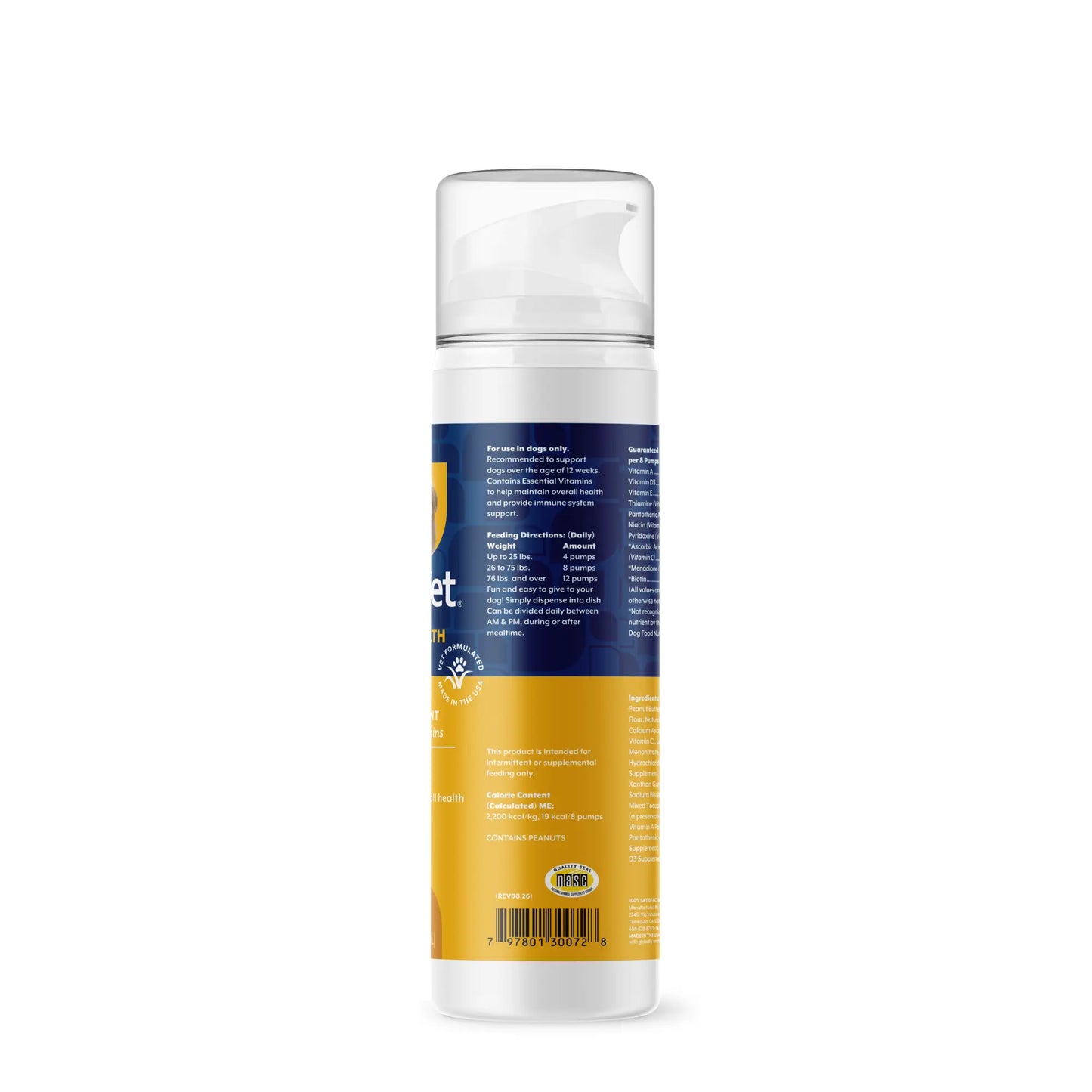 Lickable Multi-Vitamin Immunity Food Supplement