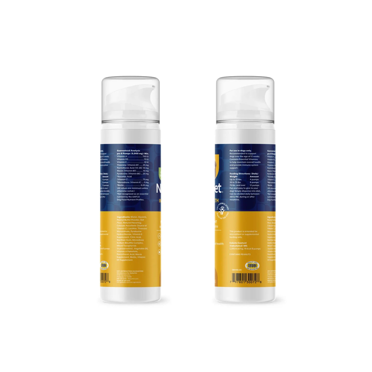 Lickable Multi-Vitamin Immunity Food Supplement