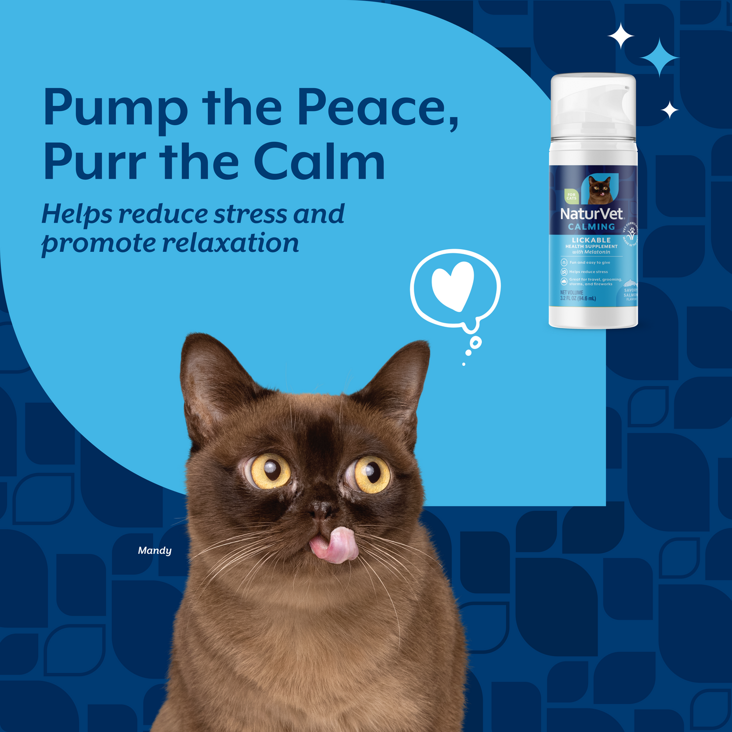Lickable Calming Health Supplement for Cats