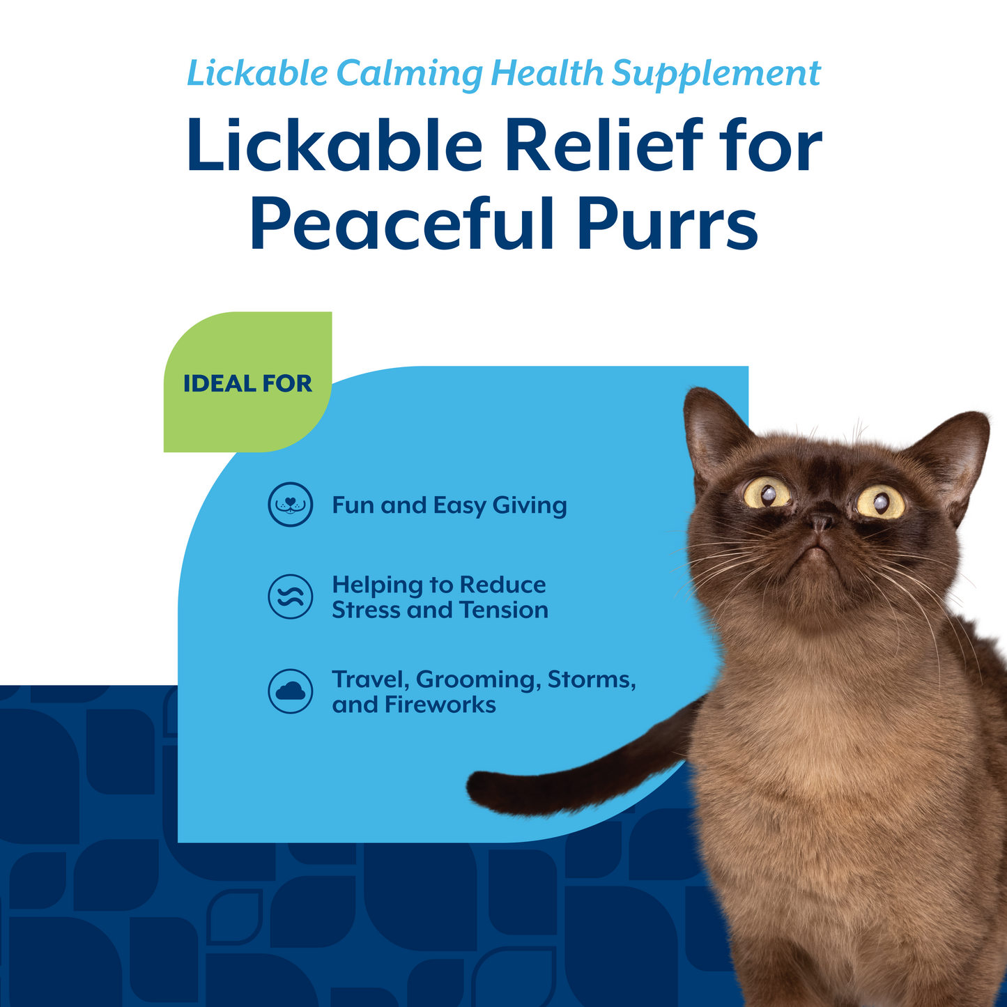 Lickable Calming Health Supplement for Cats