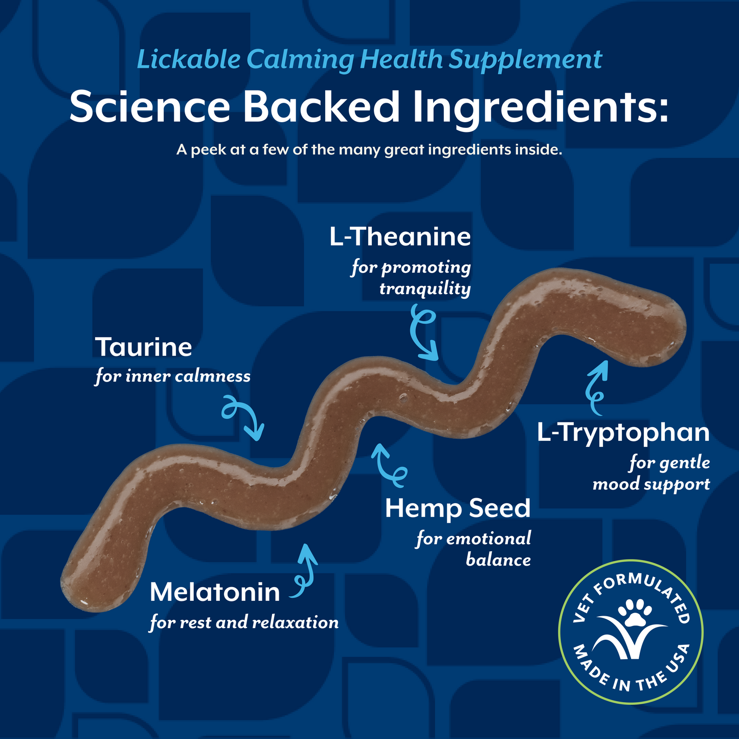 Lickable Calming Health Supplement for Cats