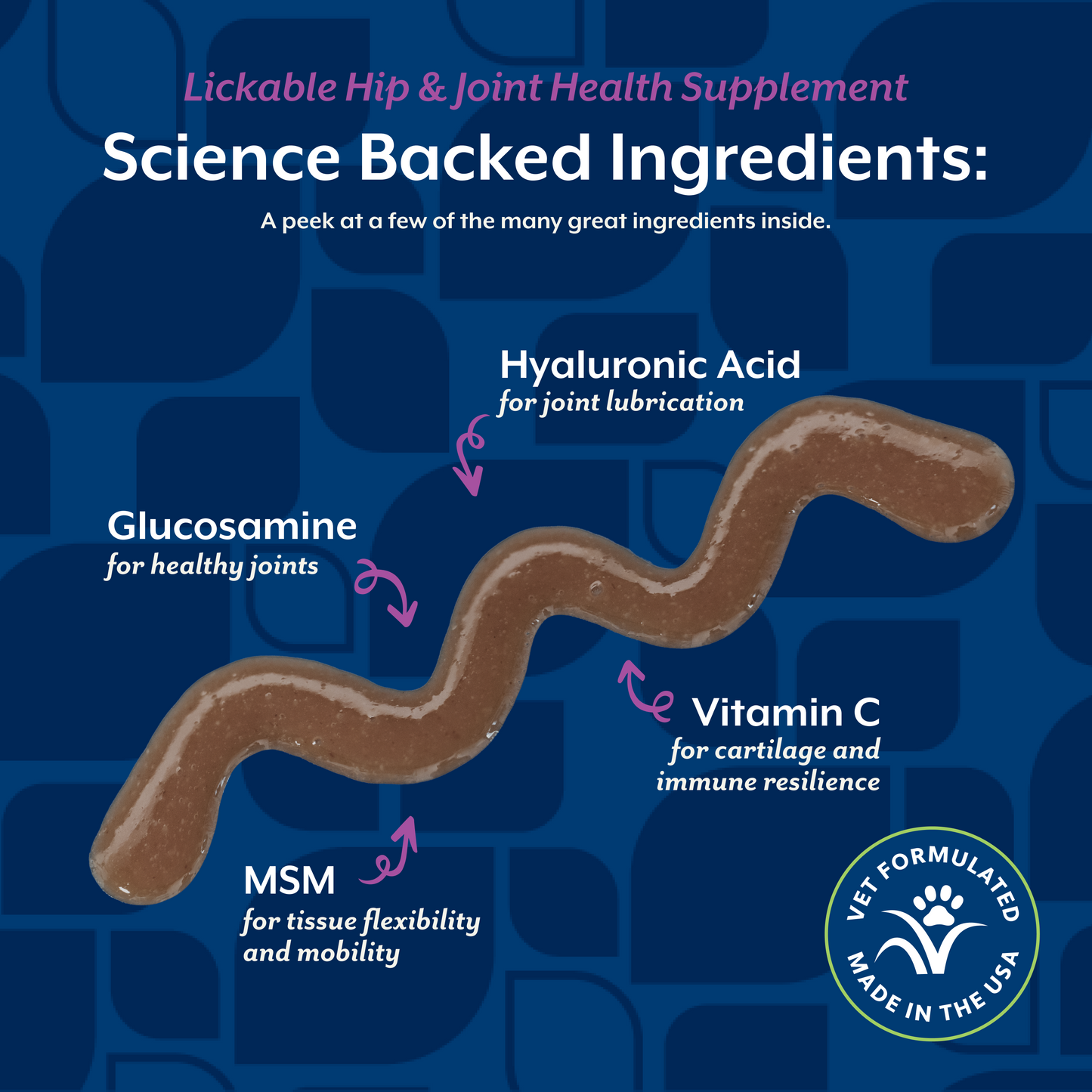 Lickable Hip & Joint Health Supplement for Cats