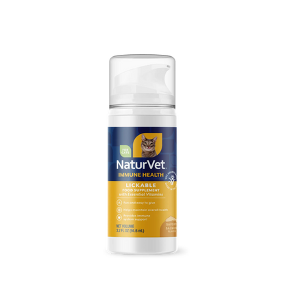 Lickable Multi-Vitamin Immunity Food Supplement for Cats