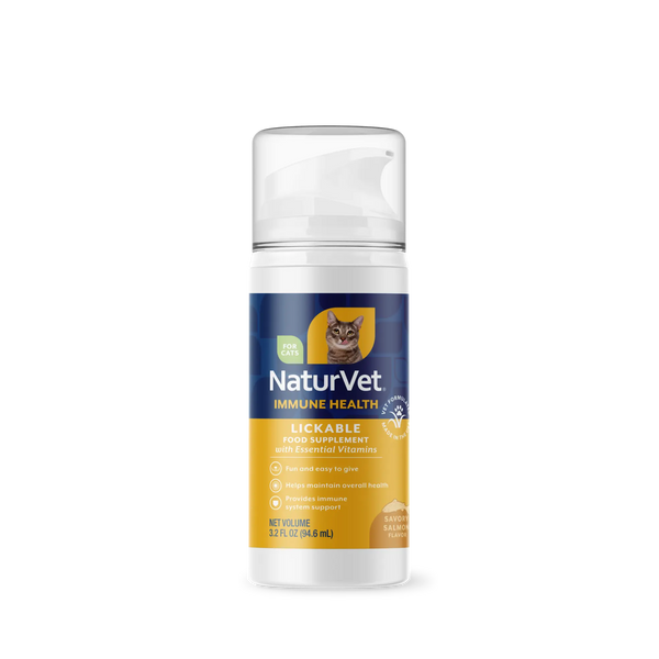 Lickable Multi-Vitamin Immunity Food Supplement for Cats