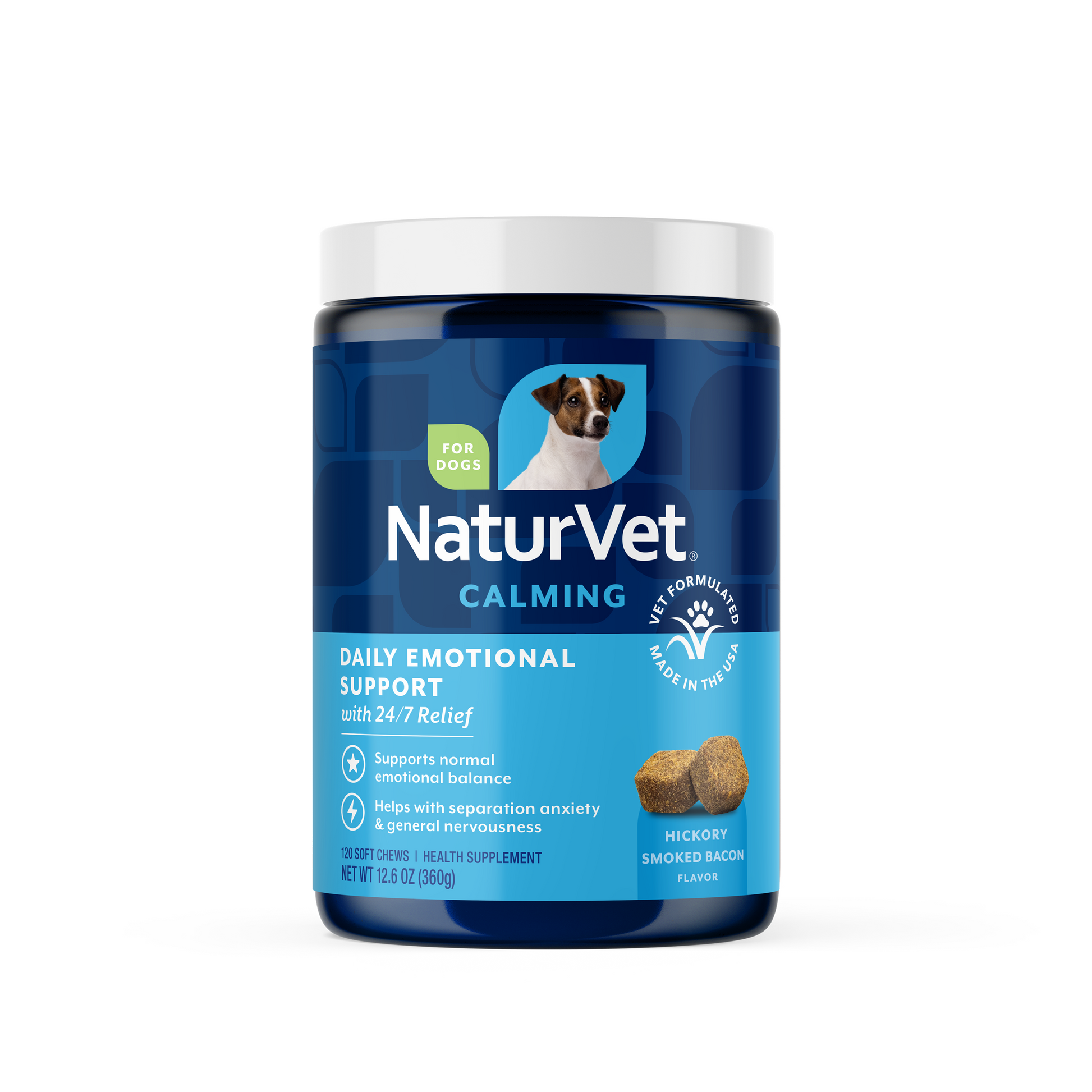 NaturVet Daily Emotional Support Calming Soft Chews Supplement