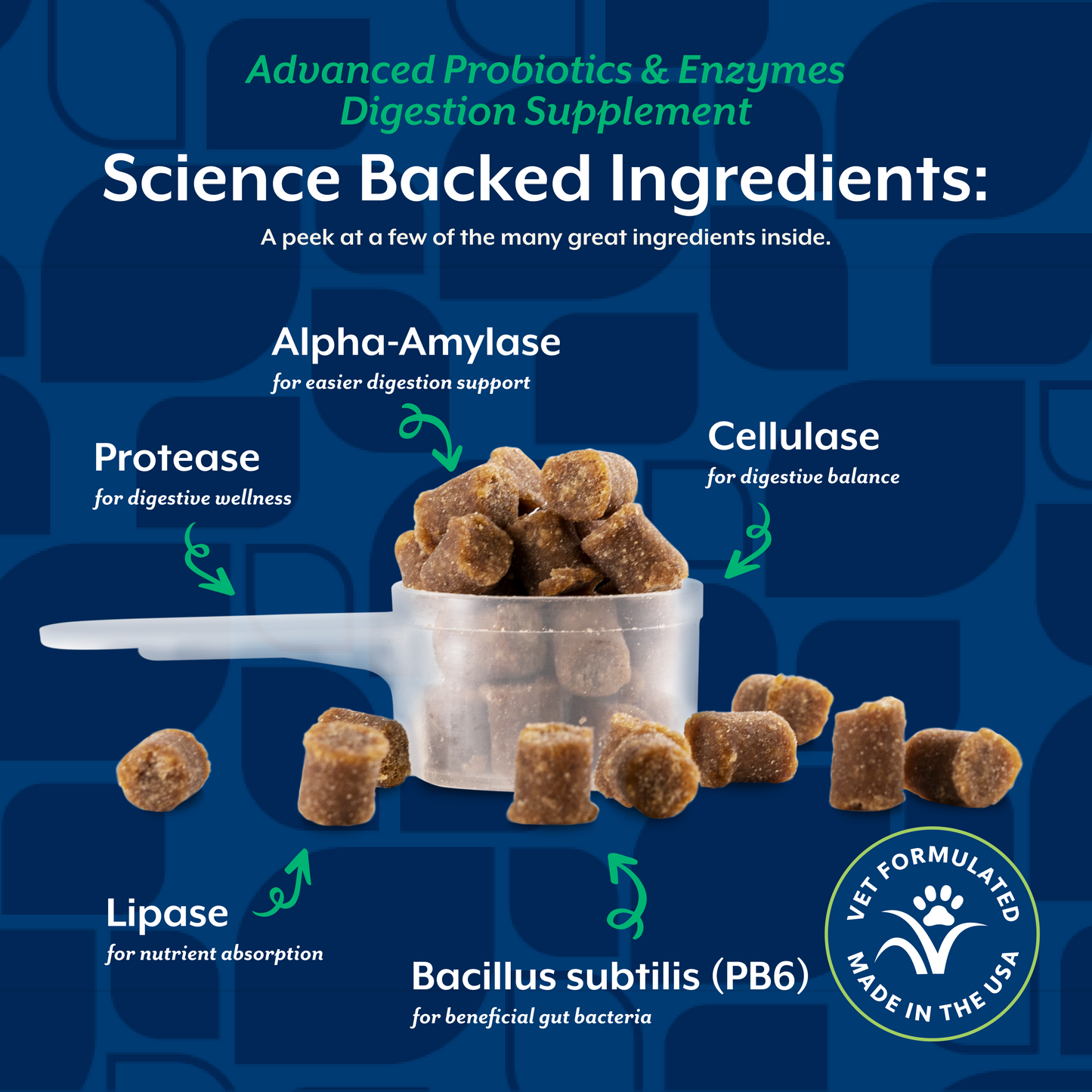 Advanced Probiotics & Enzymes Scoopable Tiny Bites