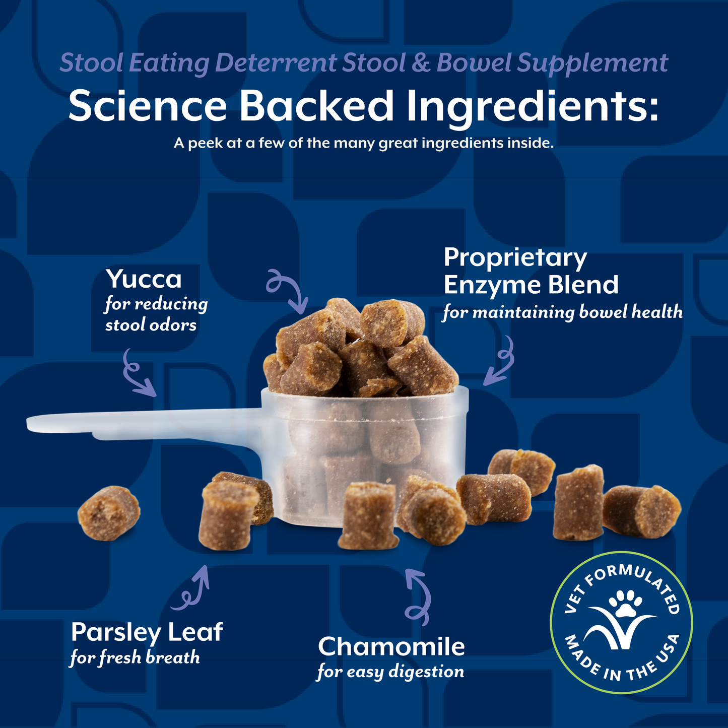 Stool Eating Deterrent Scoopable Tiny Bites (formerly Coprophagia)