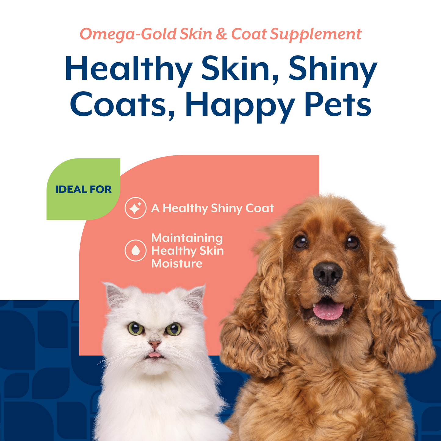 Omega-Gold Skin & Coat Scoopable Tiny Bites for Dogs and Cats