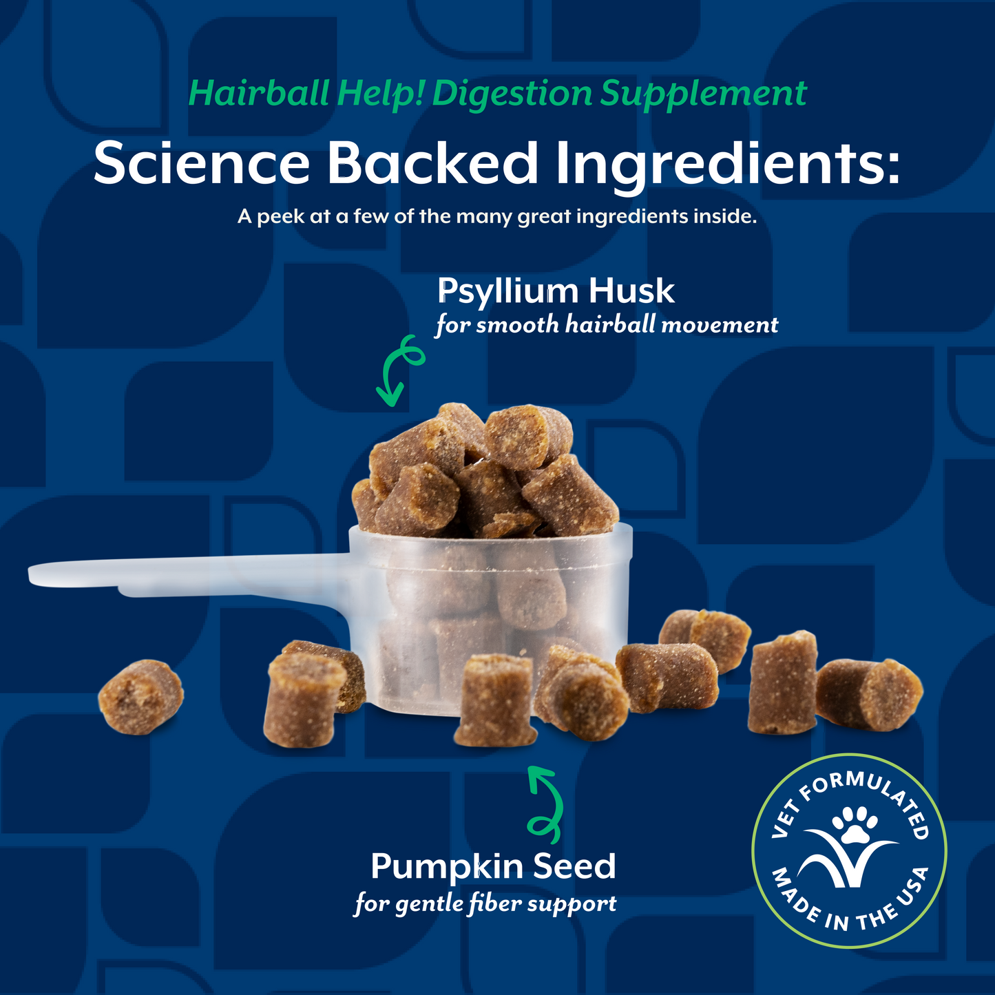 Hairball Help! Scoopable Tiny Bites for Cats