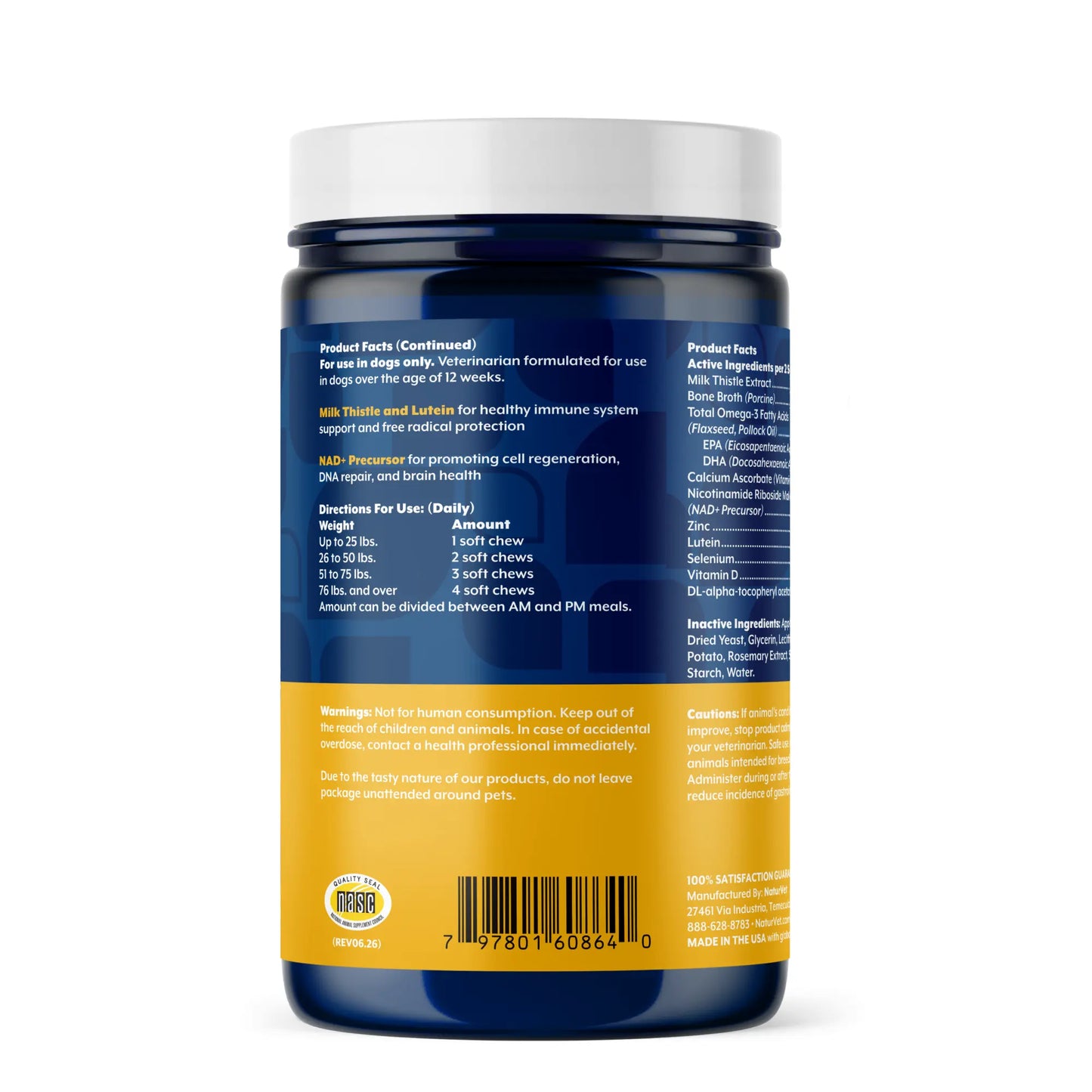 Immunity + Longevity Dual Action Soft Chews