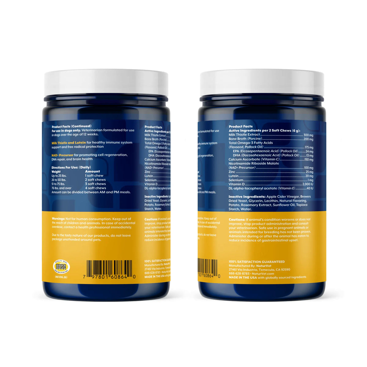 Immunity + Longevity Dual Action Soft Chews