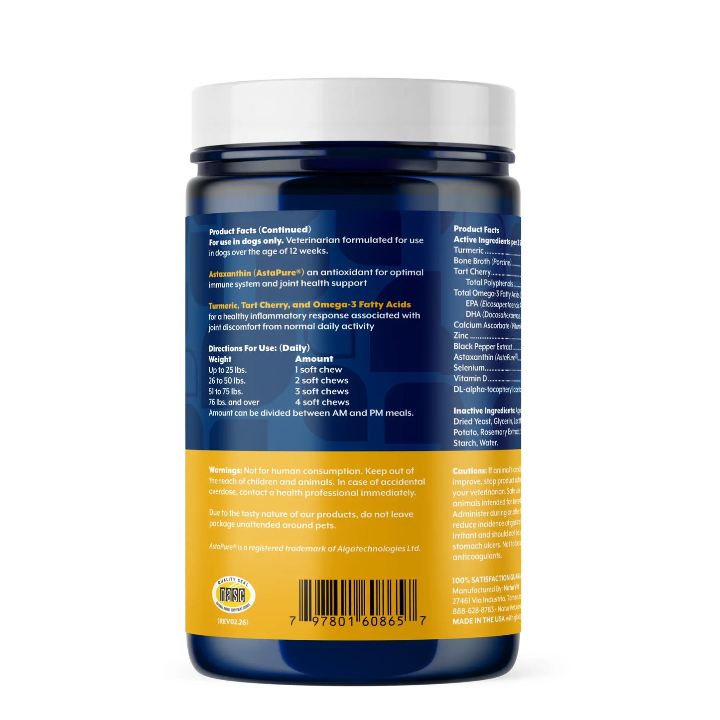 Immunity + Anti-Inflammation Dual Action Soft Chews