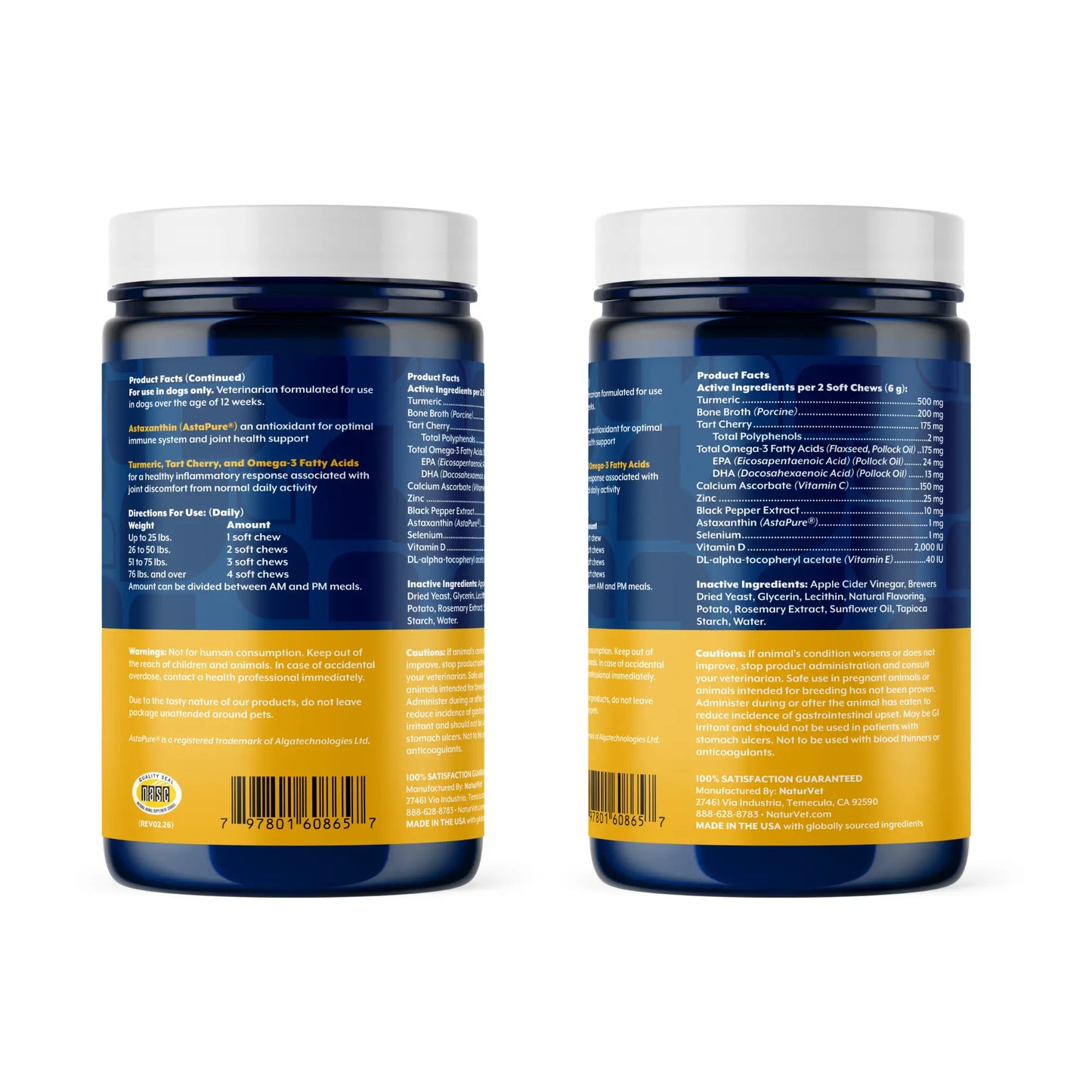 Immunity + Anti-Inflammation Dual Action Soft Chews