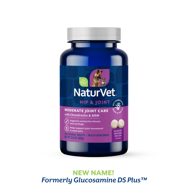 Moderate Joint Care Chewable Tablets for Dogs and Cats (formerly Glucosamine DS Plus™)