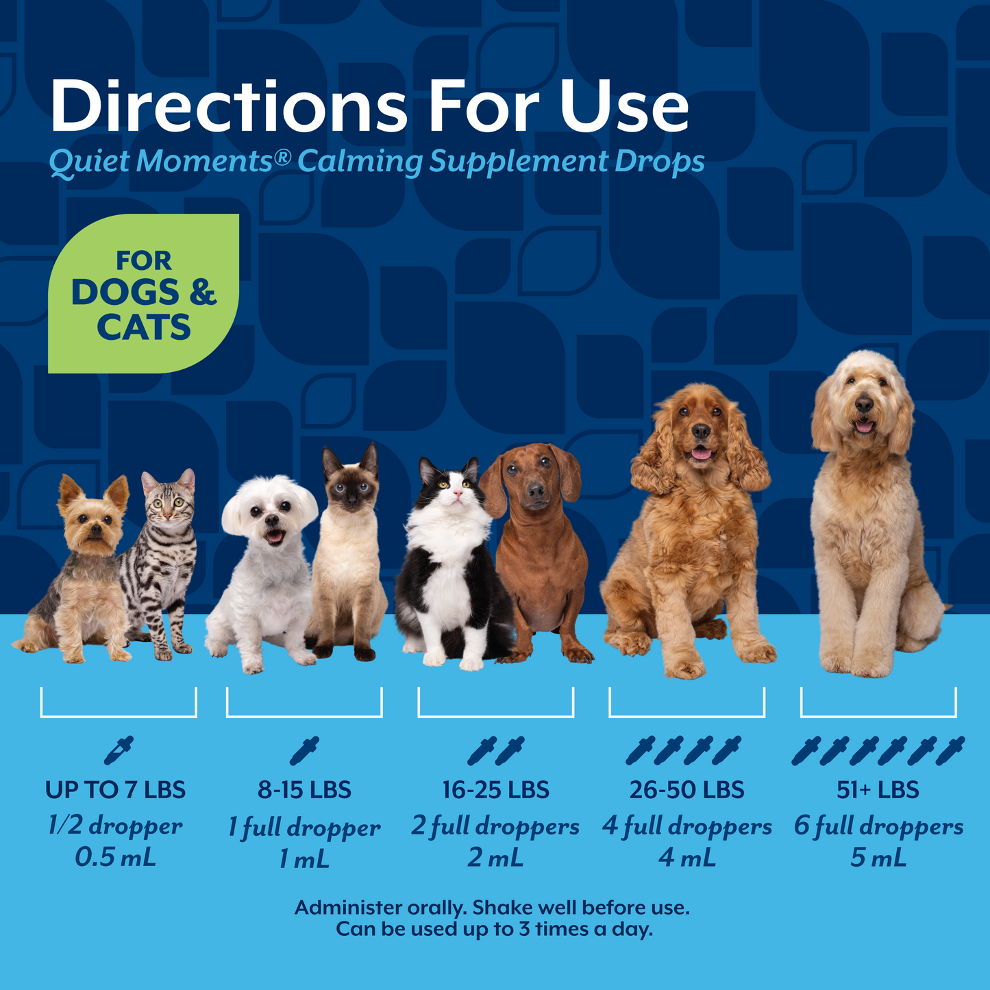Quiet Moments® Calming Drops for Dogs and Cats