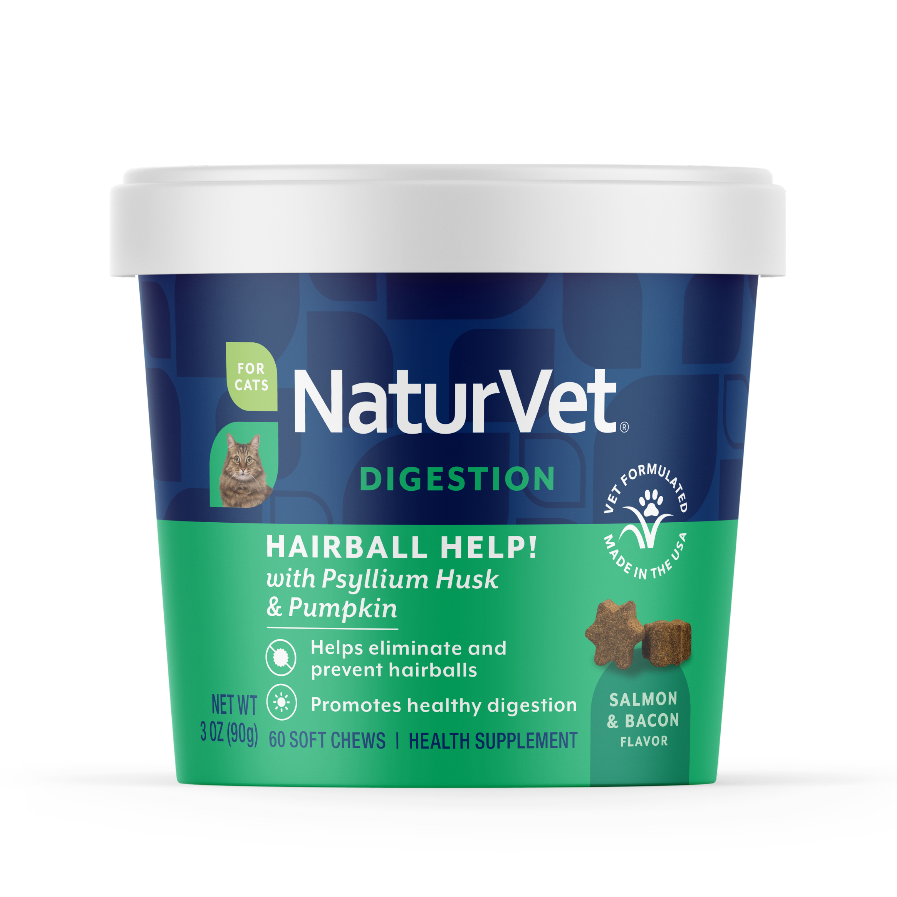 Hairball Help! Soft Chews - NaturVet®