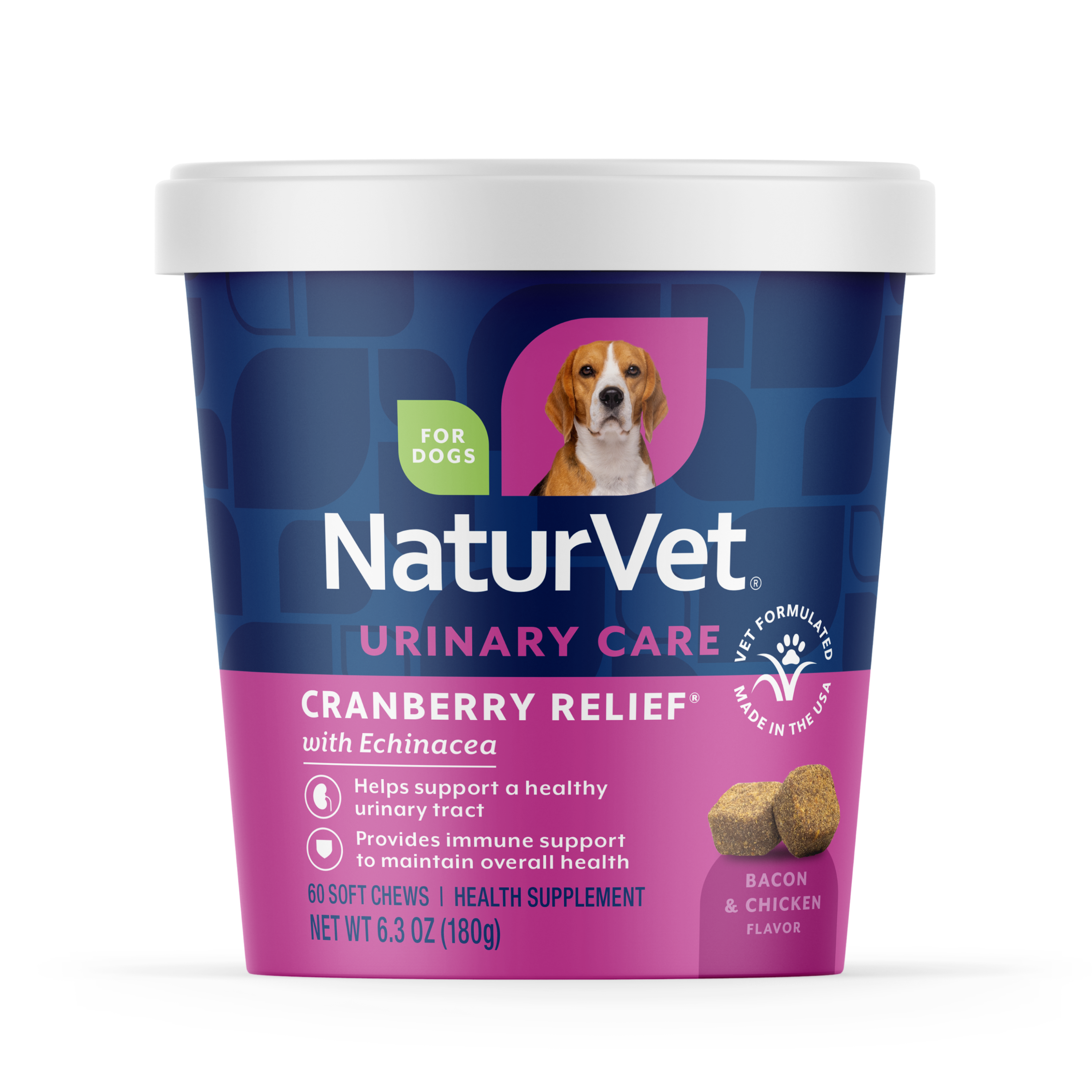 Cranberry Relief® Dog Urinary Soft Chews - NaturVet®