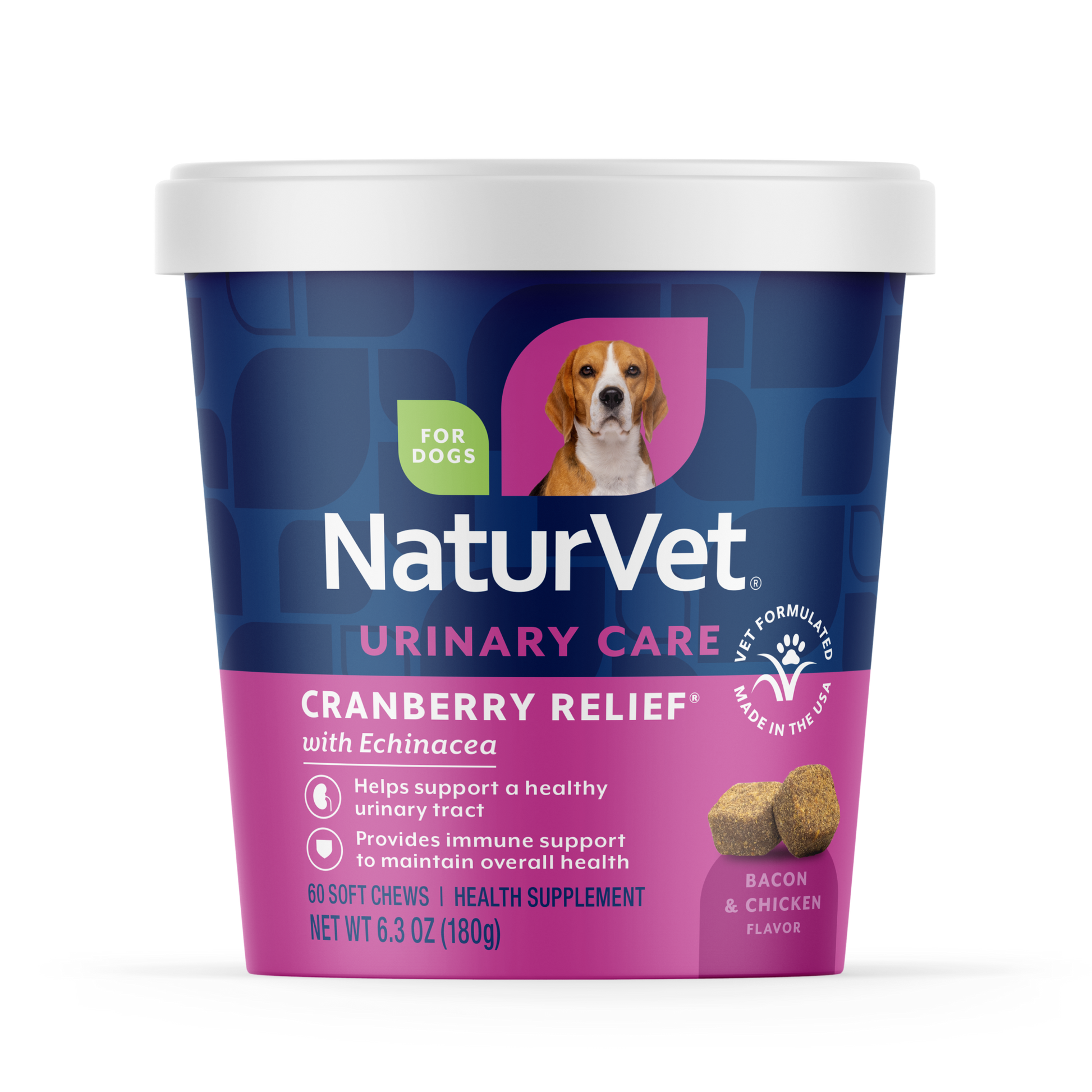 NaturVet Cranberry Relief Soft Chews Supplement