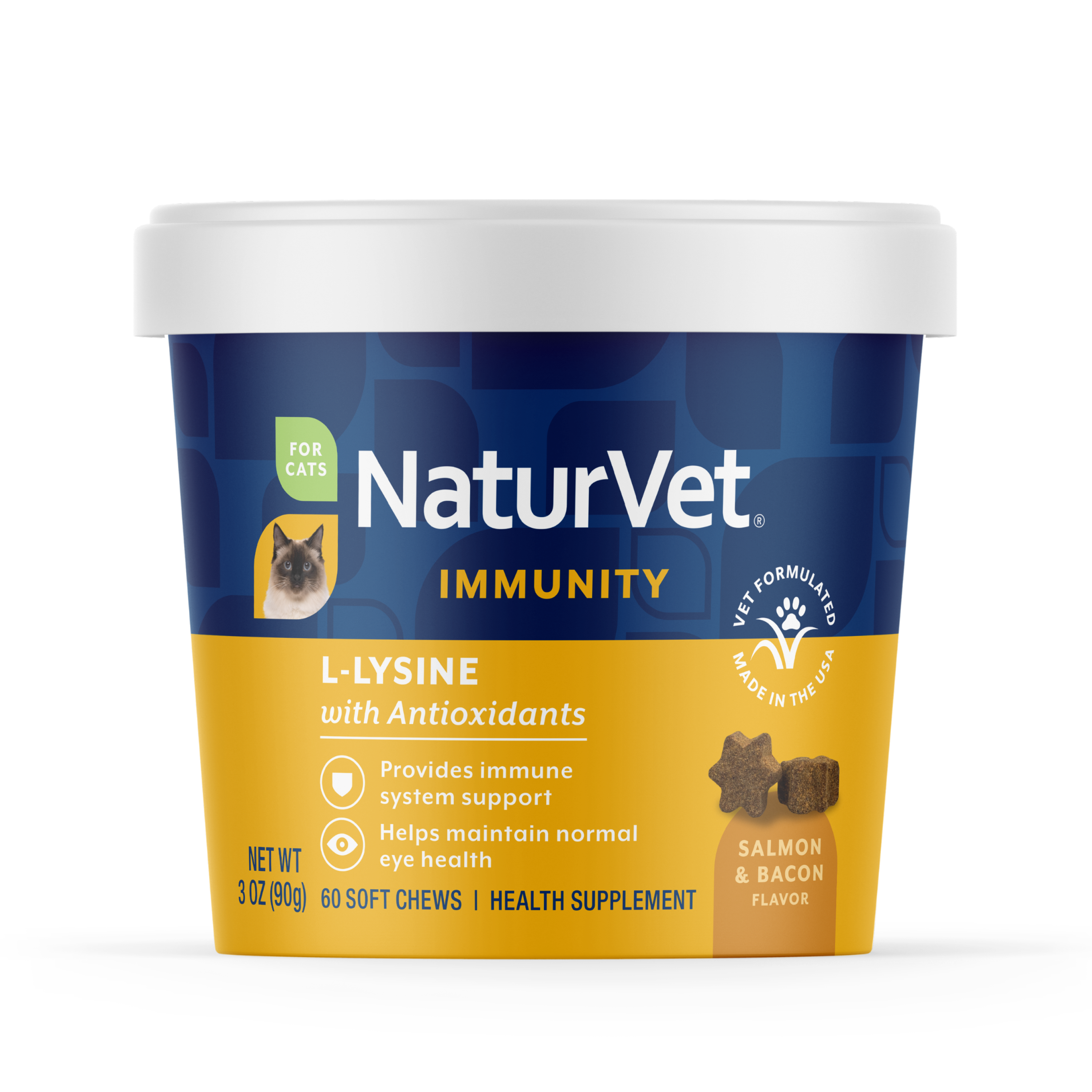 L-Lysine Immune Support For Cats - NaturVet®