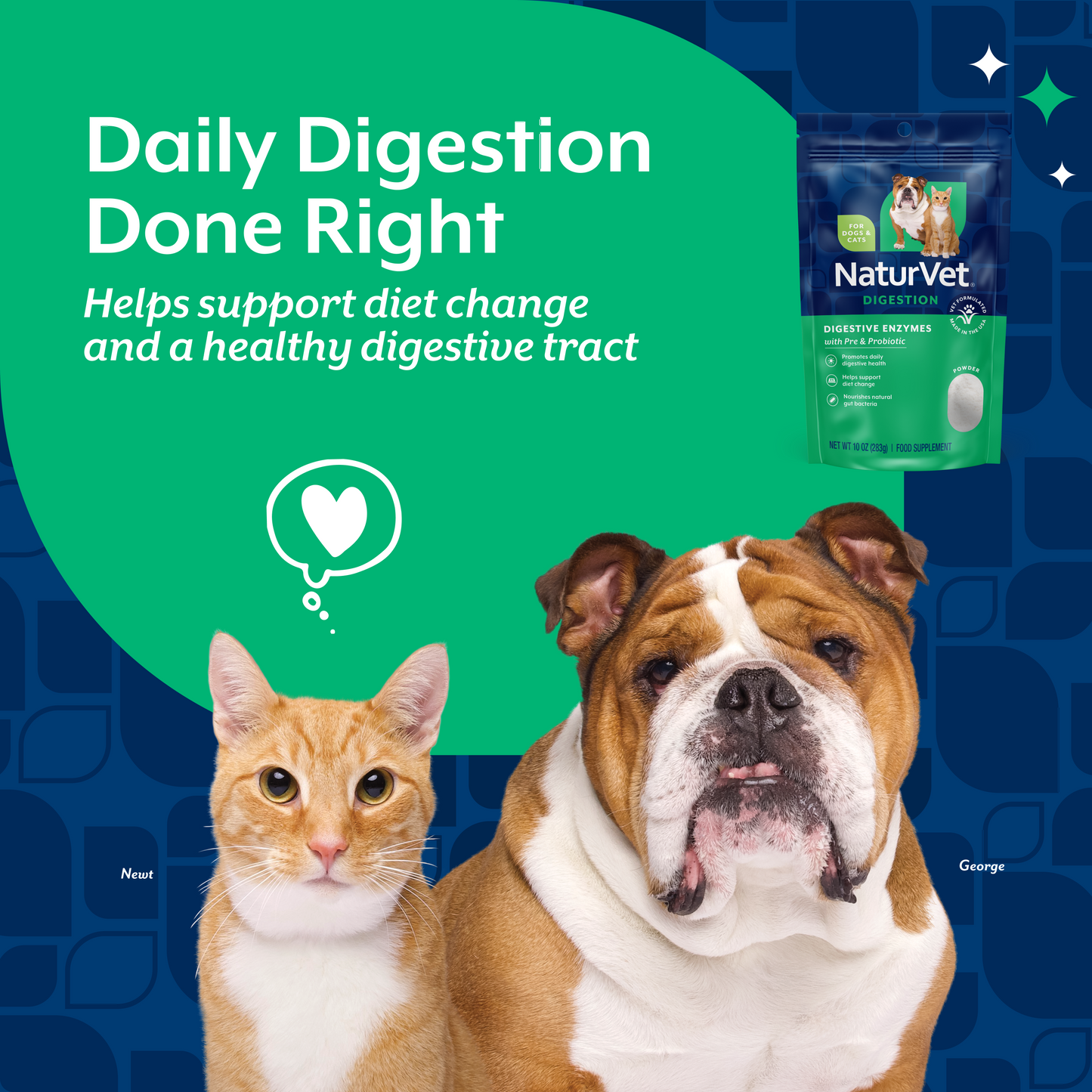 Digestive Enzymes Powder for Dogs and Cats