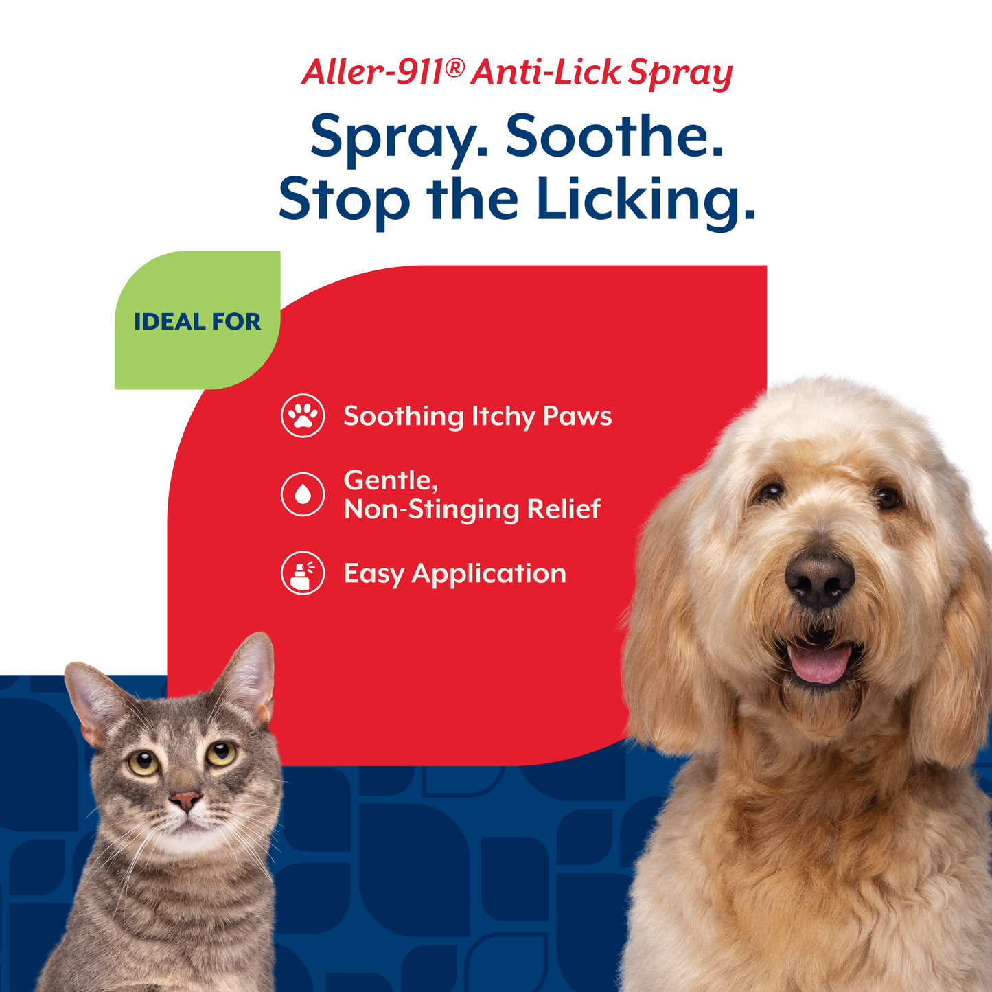 Aller-911® Anti-Lick Spray for Dogs and Cats