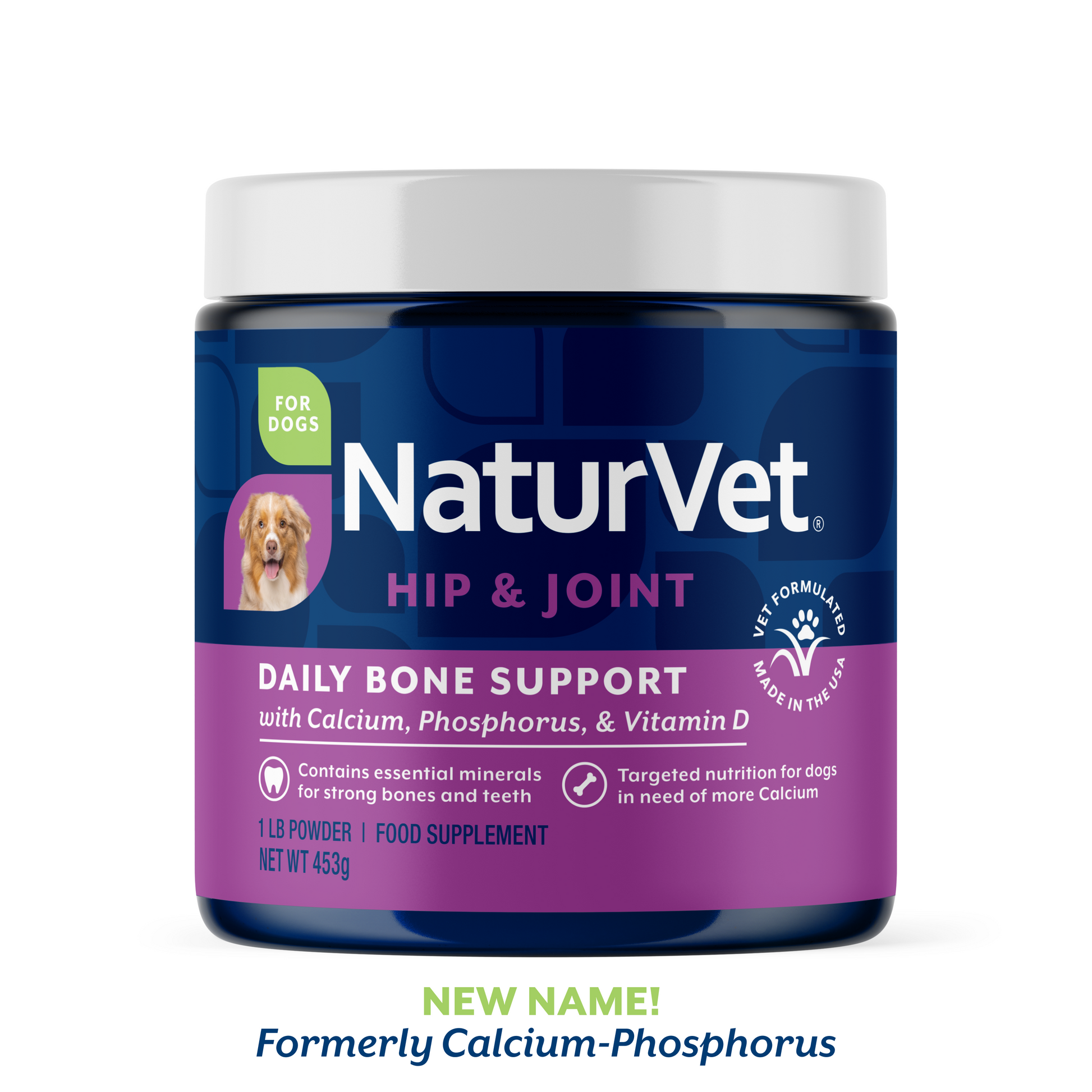 NaturVet Daily Bone Support Powder Supplement