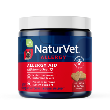 Allergy Aid with Hemp Seed Soft Chews for Cats