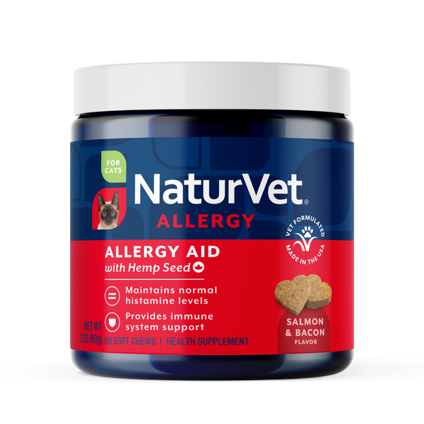 Allergy Aid with Hemp Seed Soft Chews for Cats