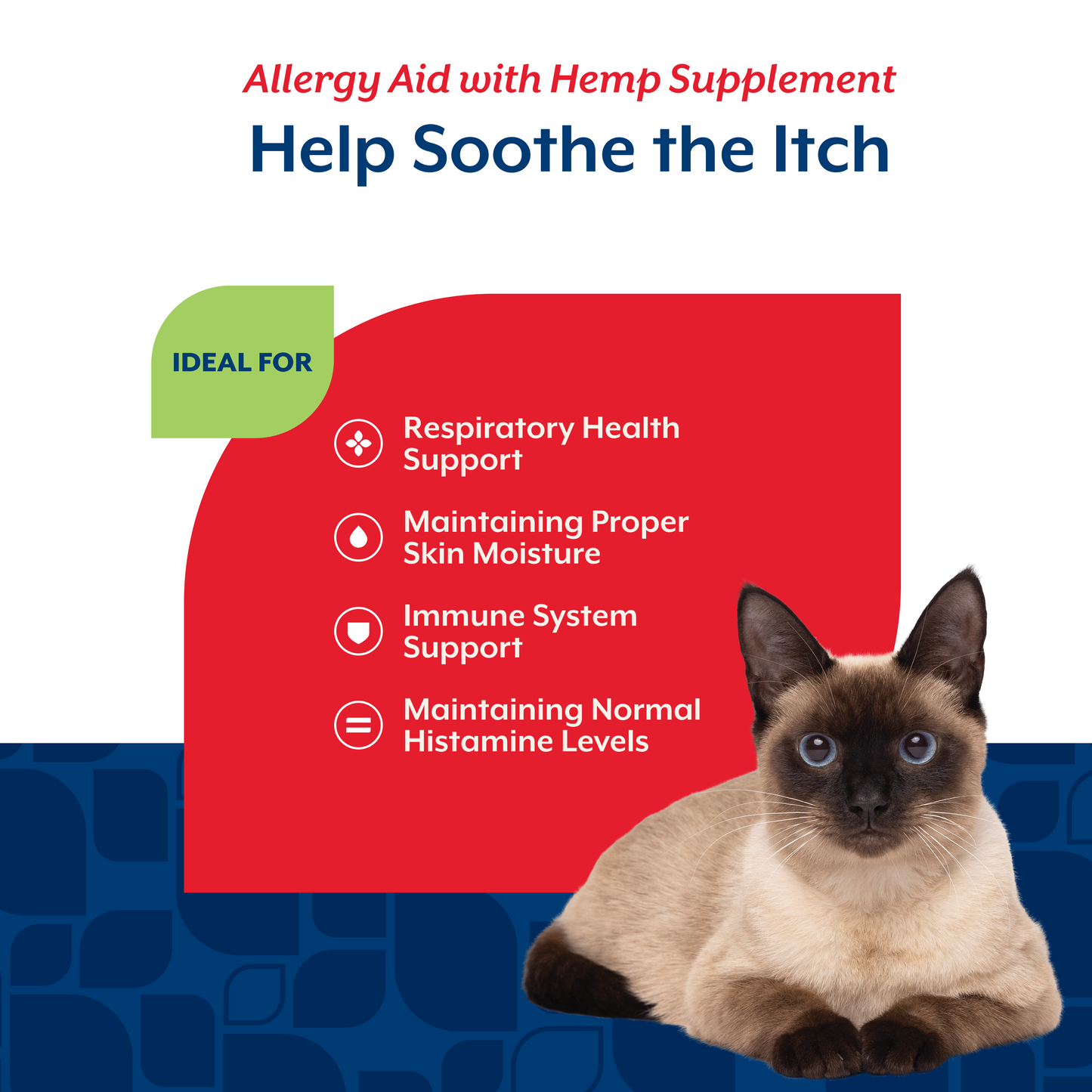 Allergy Aid with Hemp Seed Soft Chews for Cats