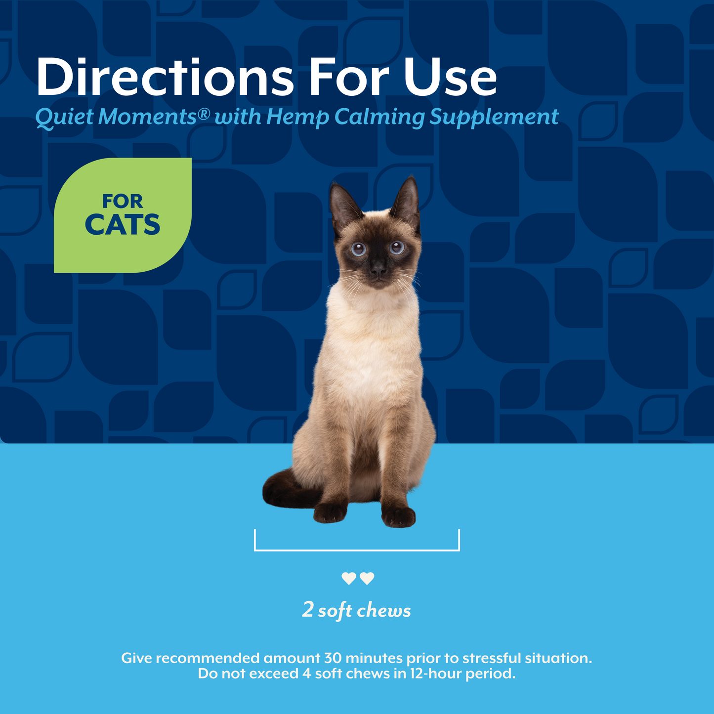 Quiet Moments® with Hemp Seed Calming Soft Chews for Cats