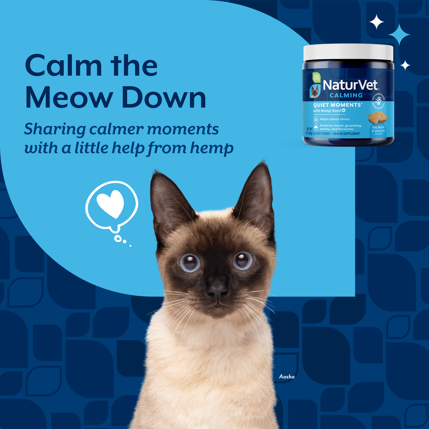 Quiet Moments® with Hemp Seed Calming Soft Chews for Cats