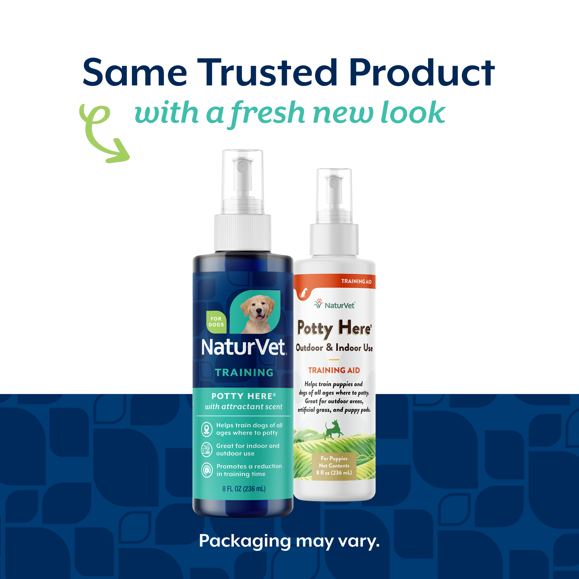 garden potty toilet spray NaturVet Potty Here Training Aid Spray 32-oz