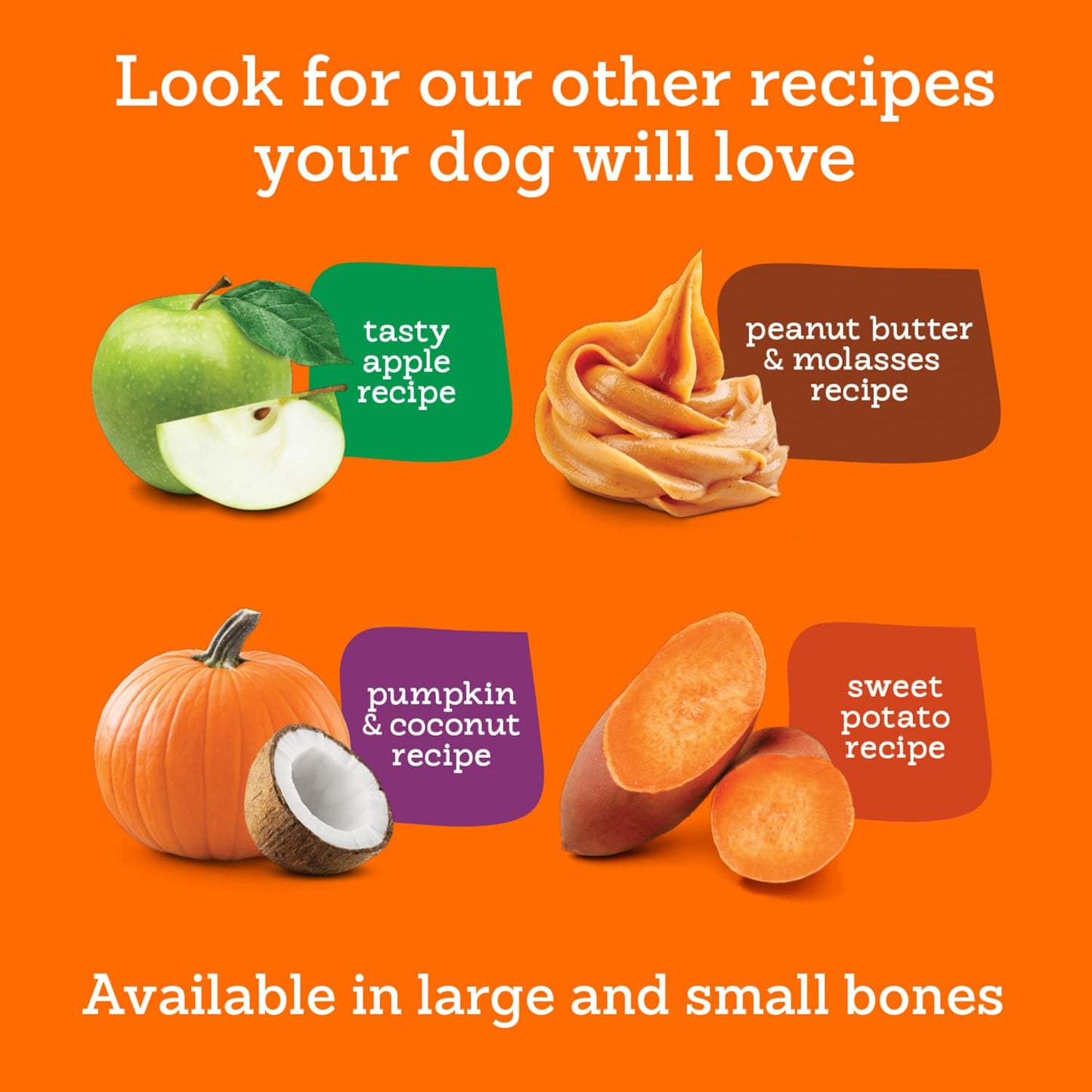 Riley's Organic Sweet Potato Recipe Baked Large Dog Treats