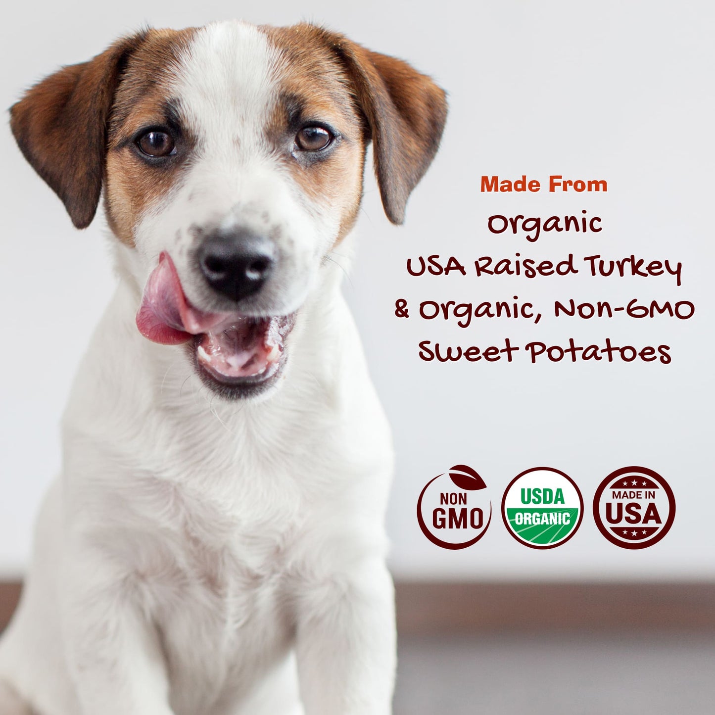 Riley's Organic Turkey & Sweet Potato Recipe Jerky Jibbs