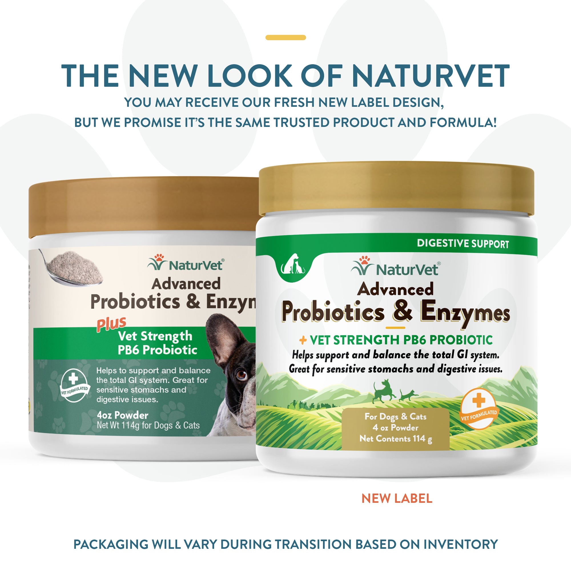 Pet Probiotics and Enzymes Powder NaturVet