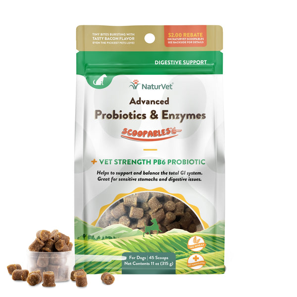 Scoopables Advanced Probiotics & Enzymes - NaturVet®