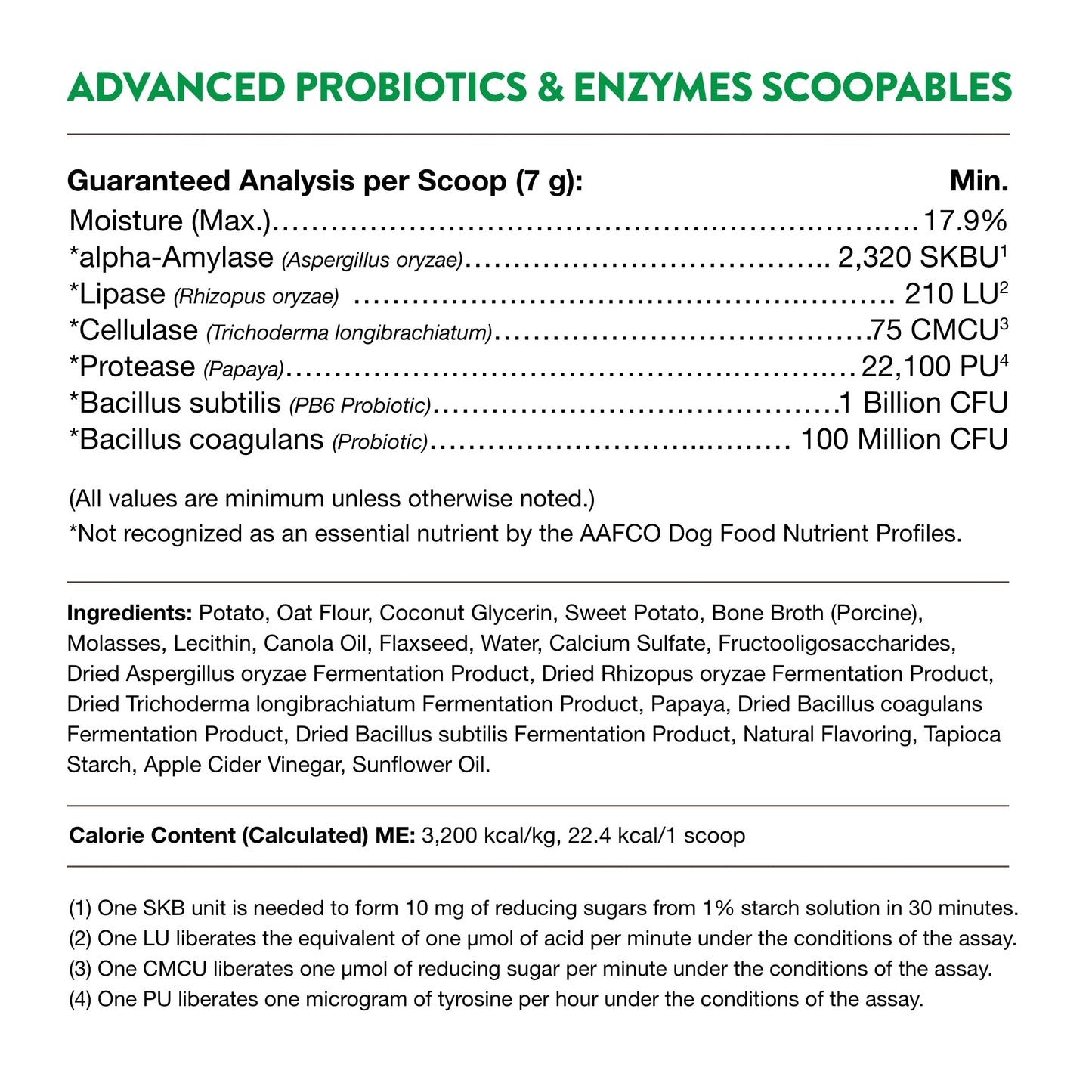 Scoopables Advanced Probiotics & Enzymes