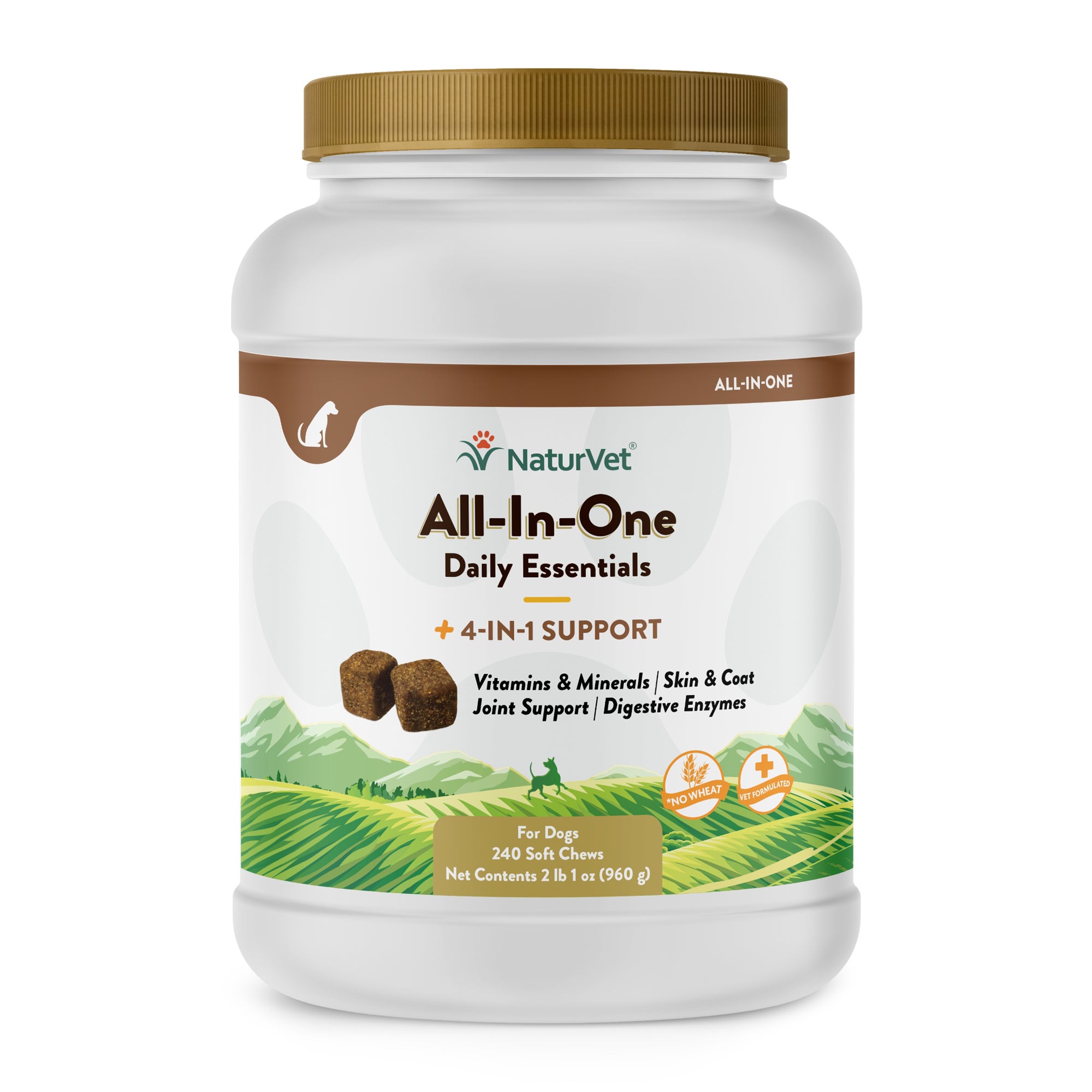 All In One Vitamin Dog Chews NaturVet